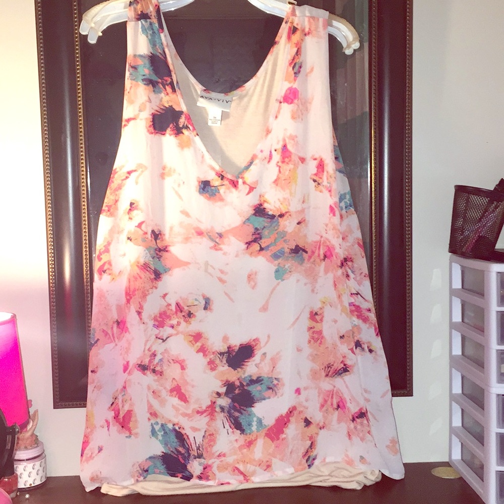 Flower Print blouse